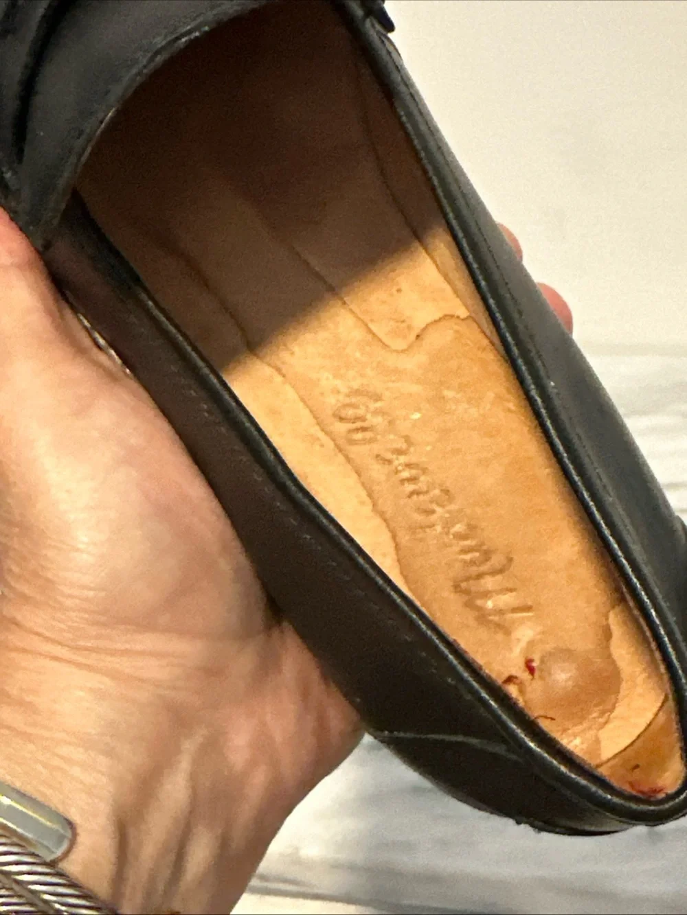 Madewell The Corinne Lugsole Slip on Loafer Shoes Women's Size 7 True Black 1
